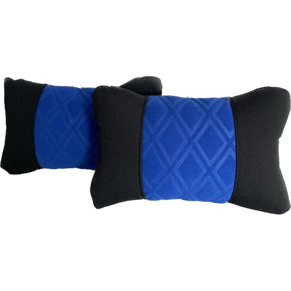 Car Headrest Pillows - Textile - Blue