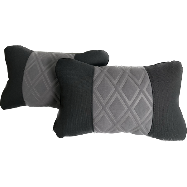 Car Headrest Pillows - Textile - Grey