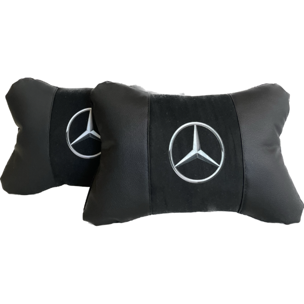 Luxury Car Pillows From Alcantara And Leather - Mercedes