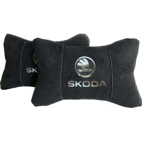 Luxury Car Pillows From Alcantara - Skoda