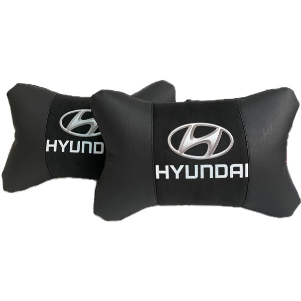 Luxury Car Pillows From Alcantara And Leather - Hyundai