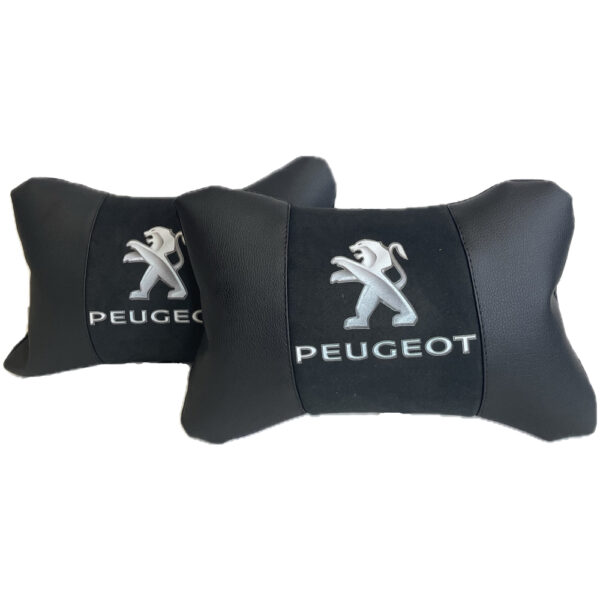 Luxury Car Pillows From Alcantara And Leather - Peugeot